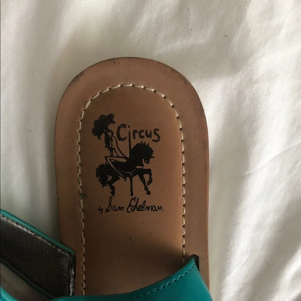 Circus by Sam Edelman teal strappy
